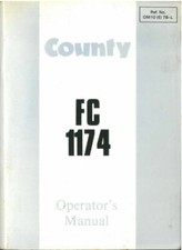 County Tractor FC1174 Operators Manual