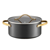 Kochtopf Induktion Deckel Topf Aluminium Antihaft Beschichtung 28 Cm / 7.5 L