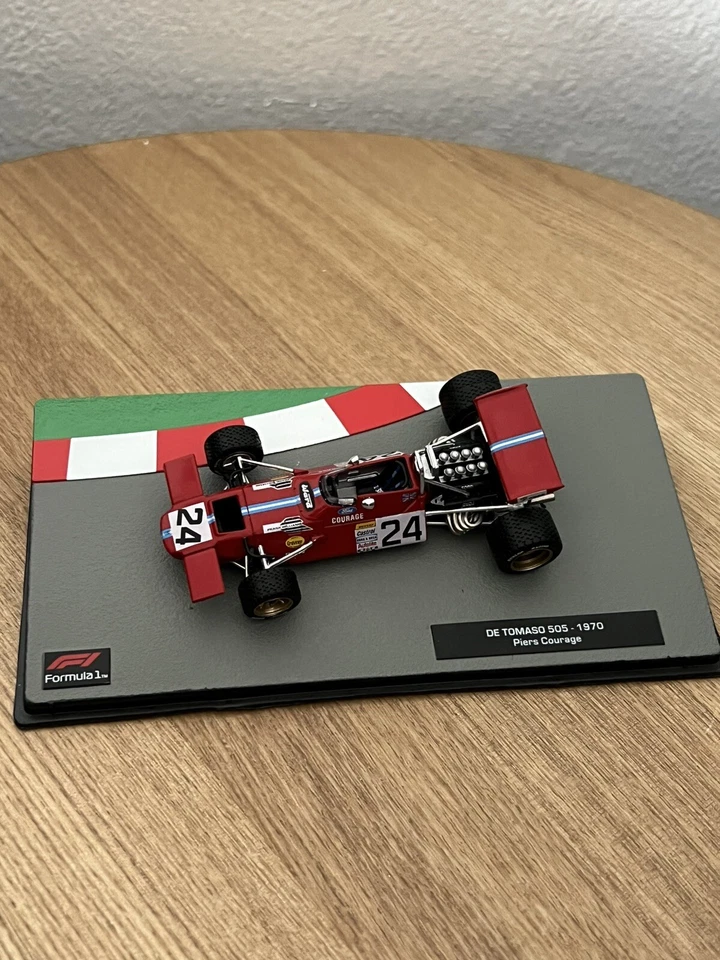 PIERS мужество De Tomaso 505 - F1 гоночный автомобиль 1970 - коллекционная модель 1:43 B5 - Изображение 2 из 2