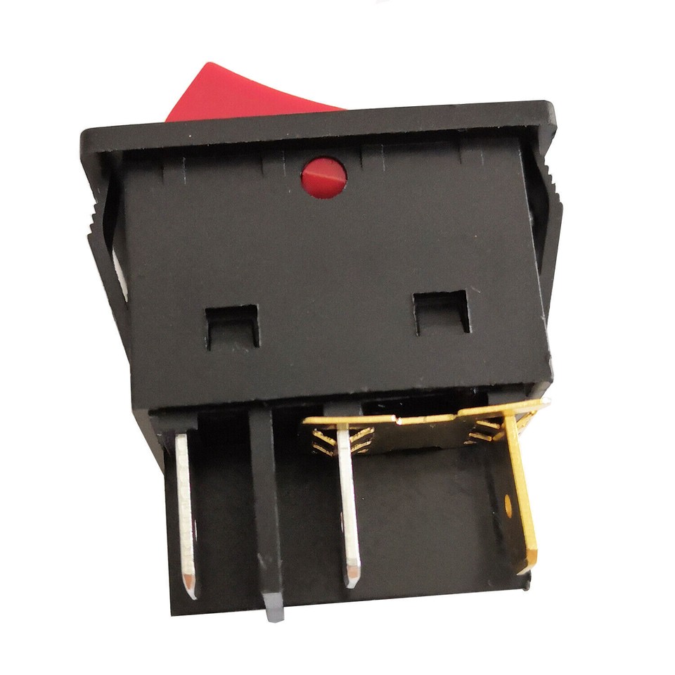 2 Interrupteurs Basculeurs JD03-A1 6 Broches - 125/250V 30A - Pour Machine à Souder, Onduleur