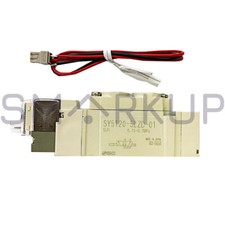 New In Box SMC SY5120-5LZD-01 SY5000 Rubber Seal Solenoid Valve