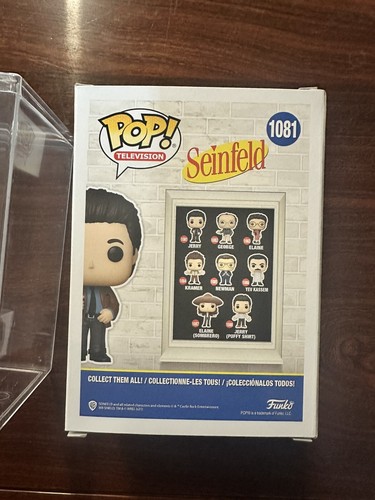 Funko Pop! Seinfeld Jerry #1081 w/Plastic Protector Please Read - Picture 10 of 17