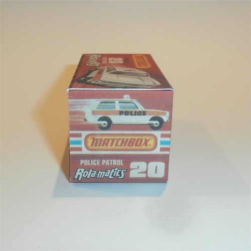 Matchbox Lesney Superfast 20 e Range Rover Police Patrol Rola-matics J Style - Picture 3 of 4