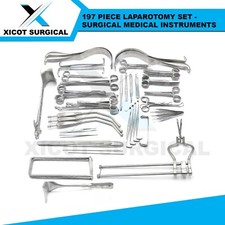 SET LAPAROTOMIA 197 PEZZI - STRUMENTI MEDICI CHIRURGICI