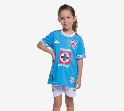 Pirma Cruz Azul 2024-2025 Home YOUTH/KIDS/NIÑO Jersey