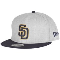 New Era 9Fifty Snapback Cap - Heather San Diego Padres Grau