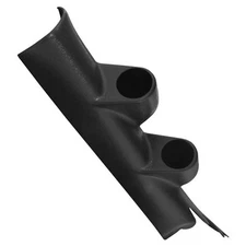 GlowShift Black Full Size Dual Gauge 52mm Pillar Pod for 10-15 Chevy Camaro Gen5