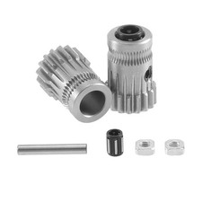 2X(3D Printer MK3 Drive Gear Extruder Dual Gears Kit Drive Gears Extrusion3834