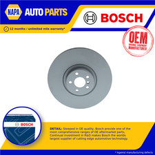 Brake Disc Single Vented fits ROLLS ROYCE PHANTOM 6.75 Front Left 17 to 19 395mm