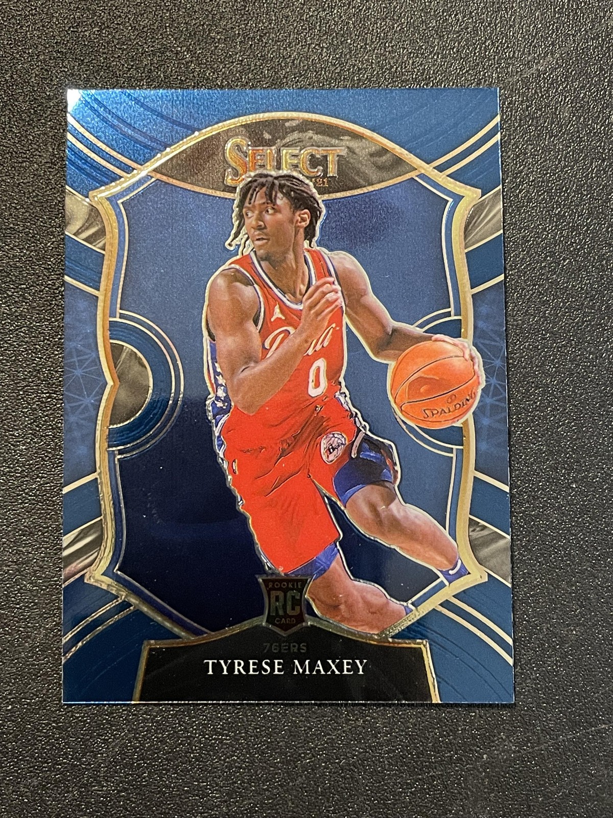 2020-21 Panini Select #81 Tyrese Maxey