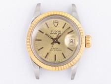 1986 Tudor Princess Date Ladies Two-Tone Ref. 92413 w/fluted bezel, champ dial!