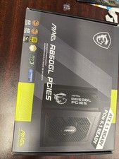 MSI - MAG A850GL PCIE5 850W ATX 3.1 PCIe 5.1 Ready Full Modular 80 Plus Gold...