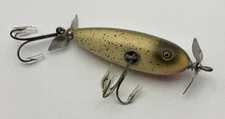 Vintage Creek Chub Baby Injured Minnow 1621 In Nite-Glo Color, Nice! Rare!