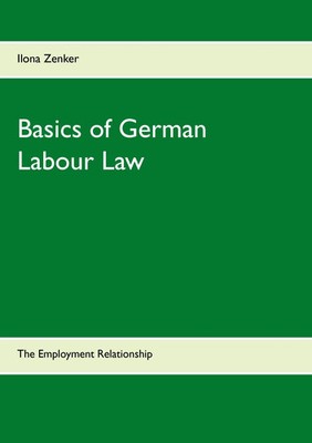 Ilona Zenker | Basics of German Labour Law | Taschenbuch | Englisch (2014)