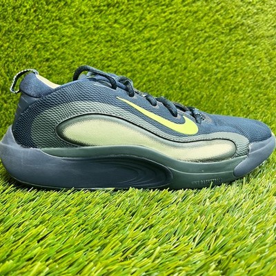 Nike Isofly Boys Size 6Y Blue Green Volt Athletic Basketball Shoes Sneakers