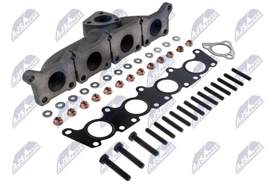 NTY BKW-AU-002 Manifold, exhaust system for AUDI,SEAT,SKODA,VW