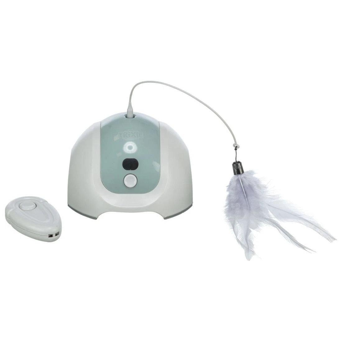 Trixie Cat Toy Catch Me Motor Remote Control Kitten Spinning Feather Play Teaser
Opens in a new wind
