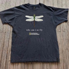 National Geographic why am i so fly dragonfly Unisex T-Shirt
