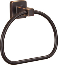 Bronze Towel Ring Bathroom Hand Towel Holder Wall Mount Oil Rubbed Towel