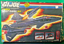 Cobra Night Raven S3P W Strato-Viper Complete W Box & Insert GI Joe 1986 Hasbro