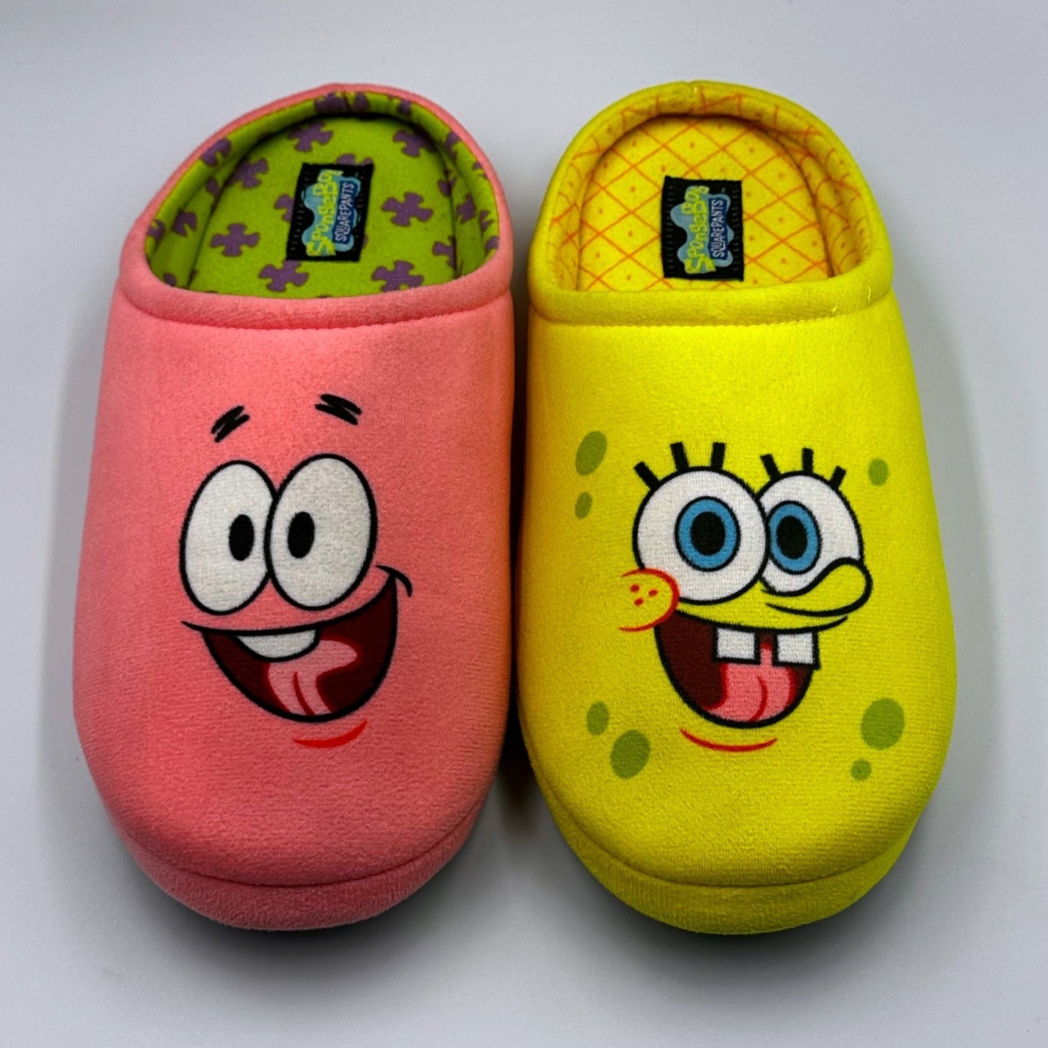 PANTOFOLA D’ORO Pantofole slip on Spongebob e Patrick la stella marina taglia XL