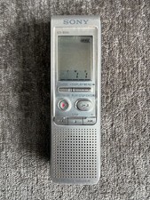 Sony ICD-B500 Handheld Digital Voice IC Recorder 256MB Silver - Tested Working
