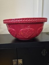 Vintage Mason Cash strawberry 29cm mixing bowl Kitchen Large VGC