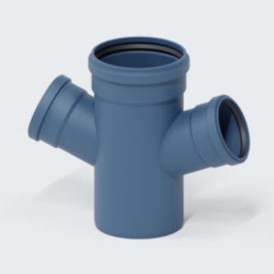 Poloplast Doppelabzweig-KAL NG DN160/110 - 67,5/180°