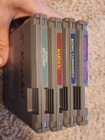 NES Nintendo Lot Bionic Commando Karnov Tom Sawyer Nintendo NES) Tested