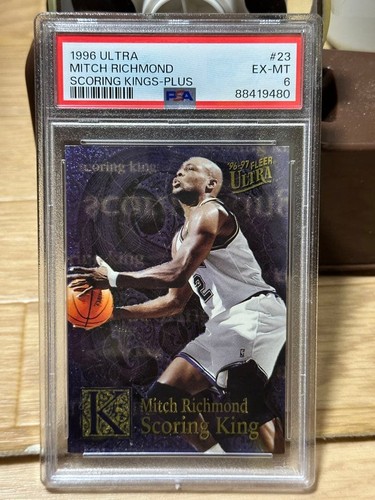 Mitch Richmond [Plus] #23 1996 Ultra Scoring Kings card