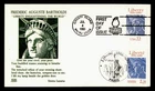 DR WHO 1986 FDC JOINT ISSUE FRANCE STATUE OF LIBERTY GLEN CACHET M81979