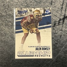 2016 Panini Prestige Blue Chip Recruits Jalen Ramsey #10 Rookie Insert FSU
