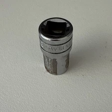 Snap On 1/2" Drive 1/2" 6PT SAE Shallow Chrome Socket TW161