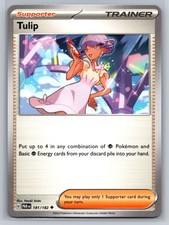 Pokemon Tulip 181/182 Paradox Rift Trainer Supporter Psychic Recovery TCG Card
