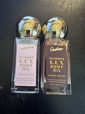 Orchid Shimmer Lux Body Oil Gold Creme Brulee/Clear Vanilla Cake