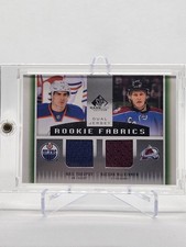 2013-14 SP Game Used Edition  Rookie Fabrics Dual Nathan MacKinnon, Nail Yakupov