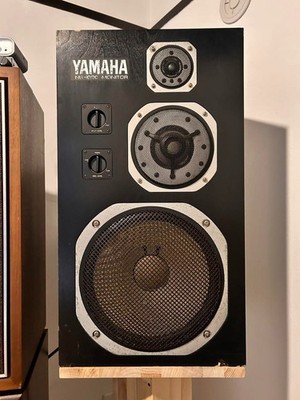 Yamaha NS-1000 (NS-1000M) 3-Way Monitor Speakers Pair of Vtg
