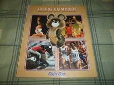Libro sobre los juegos olímpicos hasta el Moscú de 1980 de Cola Cao de CEDAG