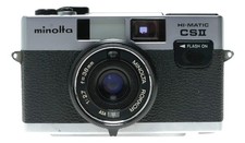 Minolta Hi - Matic CSII Film Camera 38mm f/2.7 Rokkor Lens