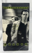 Eraser VHS 1996 Arnold Schwarzenegger Brand New Un Sealed With Insert
