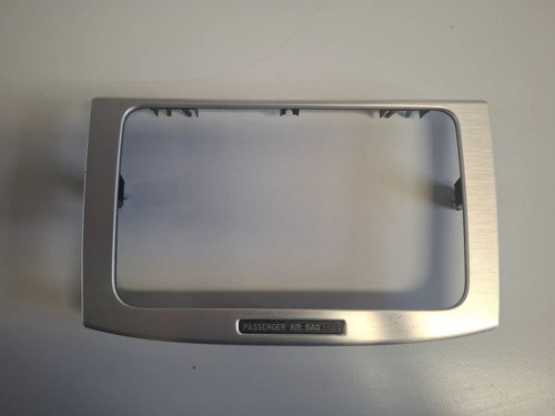 Radioblende VW Passat 3C Verkleidung Rahmen Alu gebürstet 3C0858069P