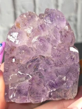 ✨ High Grade Brazilian Amethyst Crystal Point | Sparkling Cut Base✨