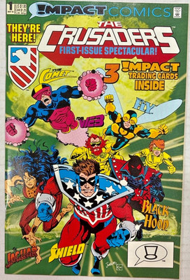 The Crusaders #1 Impact Comics May 1992 First Issue Comic Book FS