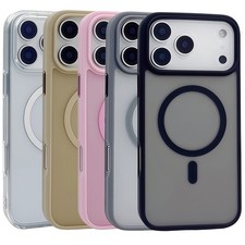 For iPhone 17 Pro Max Air 16 15 14 13 Shockproof Case Magnetic Mag Safe Cover