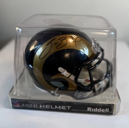Los Angeles Rams Signed Sam Bradford Mini Helmet In Original Packaging