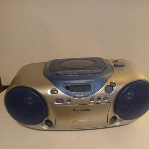 Panasonic RX-D13 CD Player AM/FM Radio Cassette Deck Stereo Boombox  TESTED