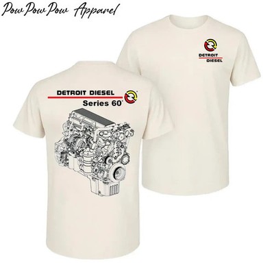 Detroit Diesel Series 60 Engine Graphic T-Shirt