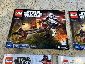 LEGO Star Wars Manuals Lot 11 30275 75/ -081 110 112 179 249 255 288 302 355 532