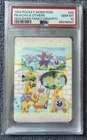 Pocket Monsters Seadass Fancy Graffiti 22 Pikachu & Others PSA 10 Pop 108