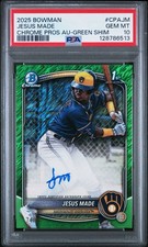 Jesus Made Bowman Chrome 2025 Green /99 Auto